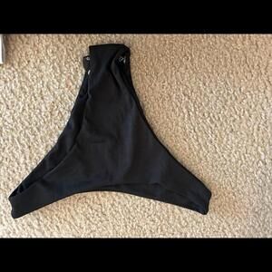 Woman beachwear medium bottom swimsuit black